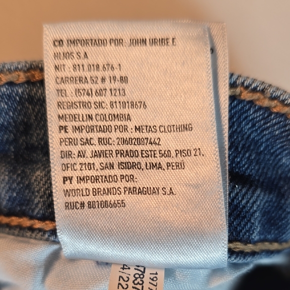 American Eagle Outfitters Denim Womens 12 90s Straight Leg Nice Worn Feel +look - Picture 10 of 14